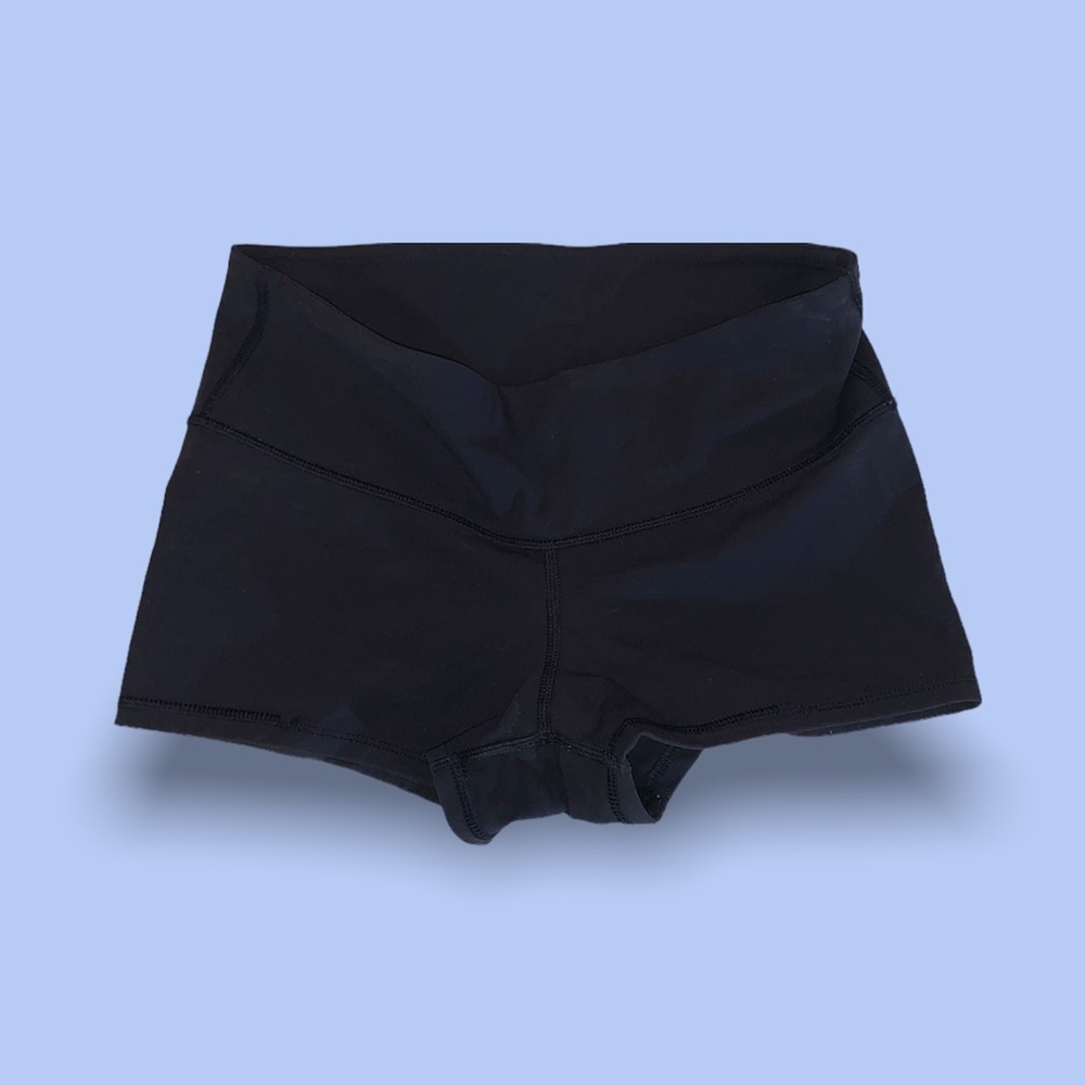 Lululemon Black Spandex shorts Size 4